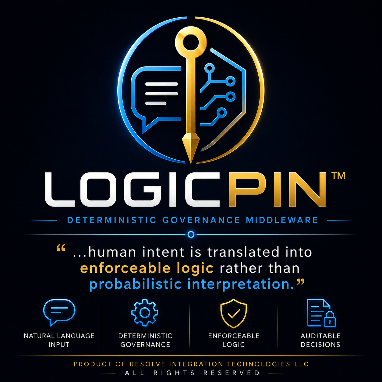 LogicPIN — Deterministic Governance Middleware